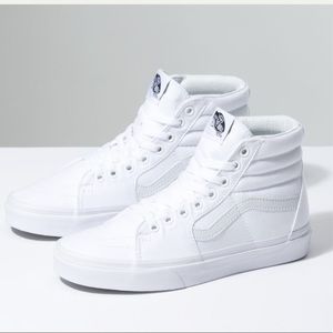 NWT VANS canvas sk8-hi